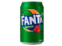 Fanta Guaraná Lata 350m