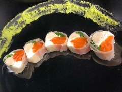 Uramaki Palmito (5 Peças)